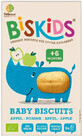 Belkorn BISkids Organic biscuiți moi pentru copii cu suc de mere fără zahăr adăugat 120 g