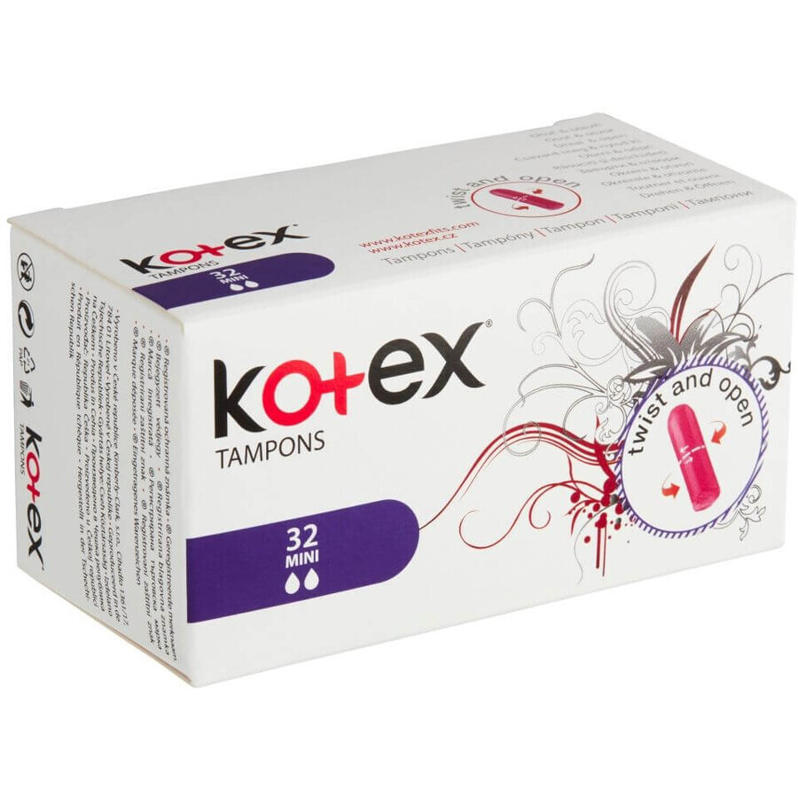 Kotex® Mini Pads 32 pz.