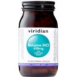 Viridian Betaine HCL 90 gélules