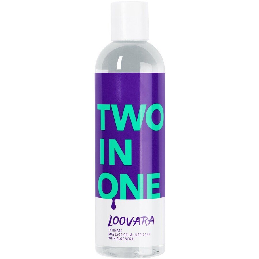 Loovara Twoinone massage and lubricating gel 250 ml