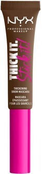 NYX Professional Makeup Thick It Stick It - Rimel pentru spr&#226;ncene, brunet 7 ml