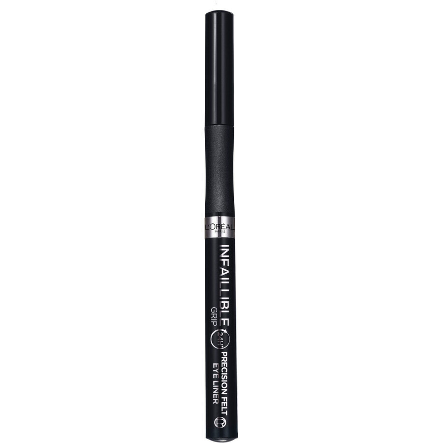 L'Oréal Paris Infaillible Grip 27H Präzisionsfilz 01 schwarzer Eyeliner, 1 ml