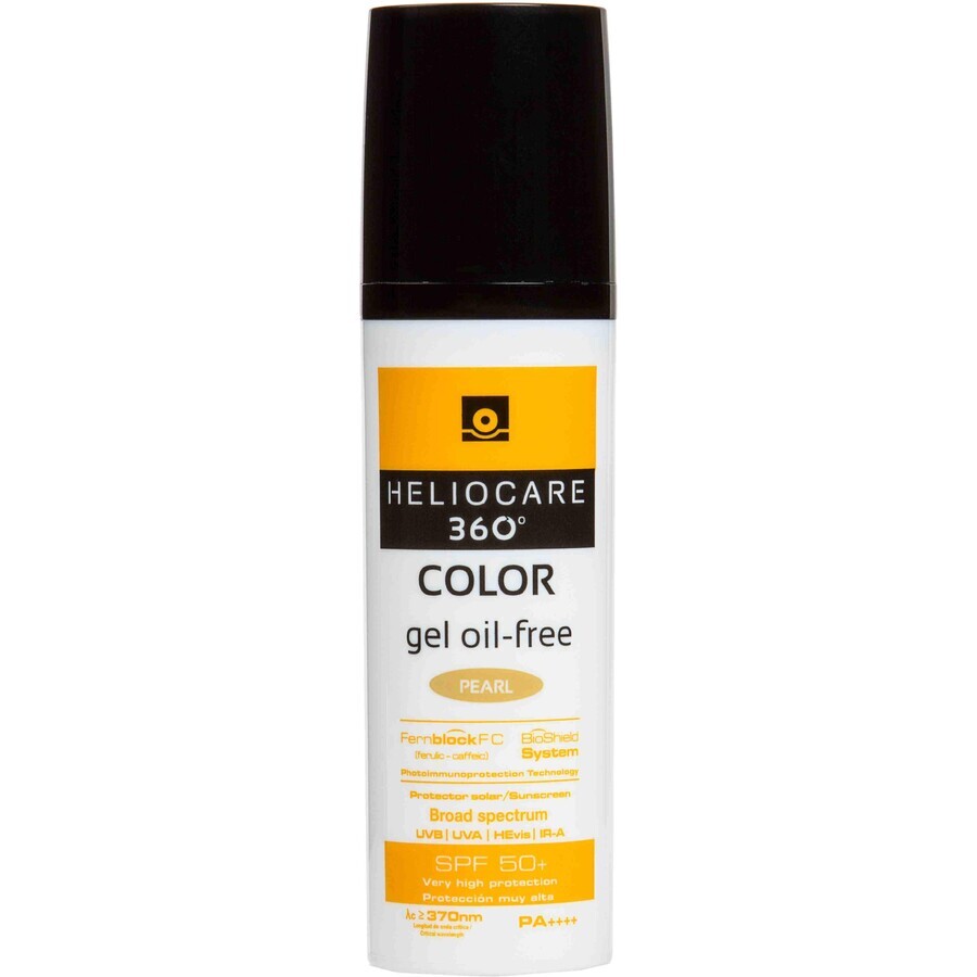 Heliocare 360° Colour Oil-Free Gel SPF 50+ Pearl 50 ml