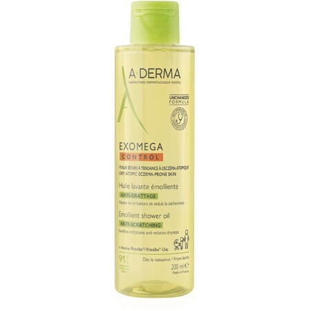 A-Derma Exomega Control Softtening Shower Oil 200 ml