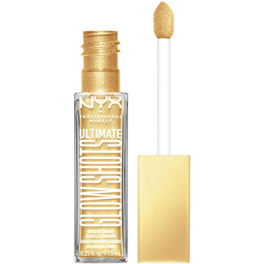 NYX Professional Makeup Ultimate glow shots Fard de ochi lichid strălucitor cu vitamina C - 07 Lemon Slayed 7,5 ml