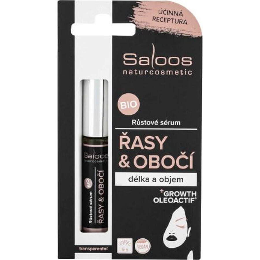 Saloos Bio ser pentru gene și sprâncene 7 ml