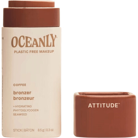 Attitude Oceanly Bronzer rigid - Cafea 8,5 g