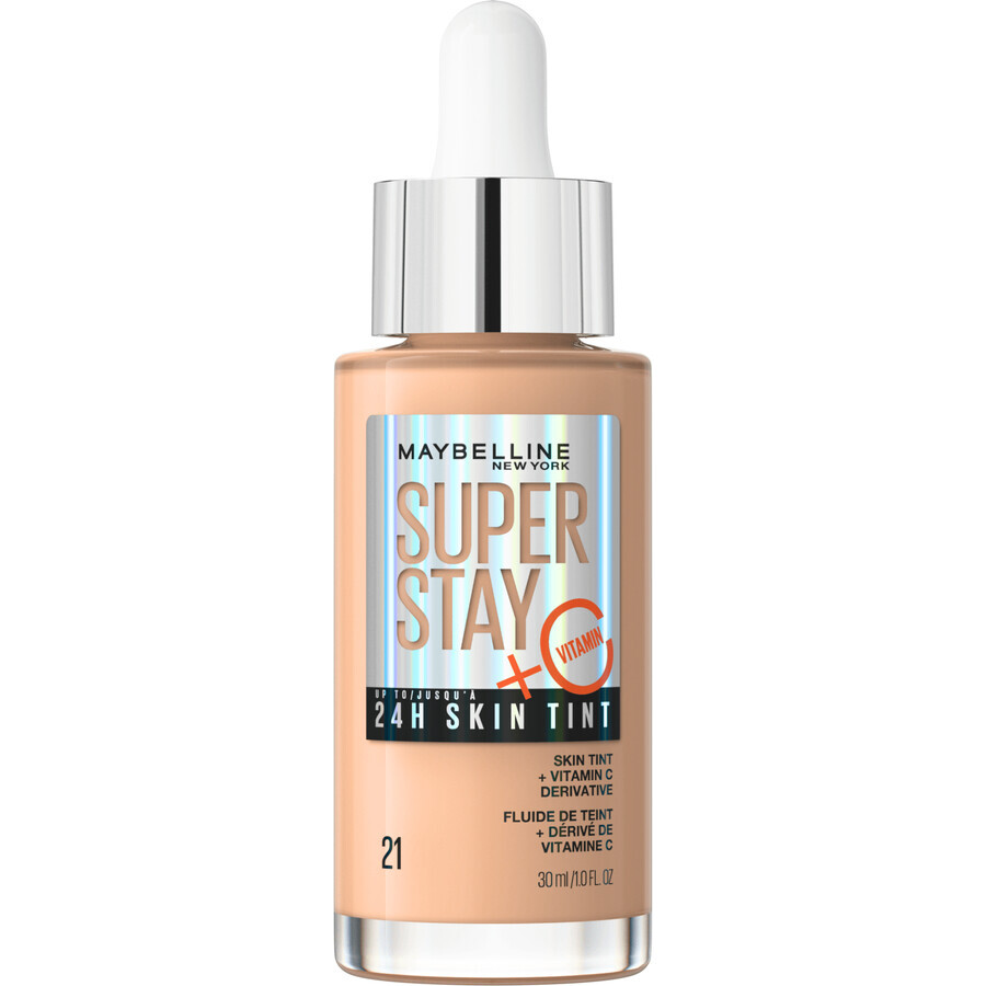 Maybelline New York Super Stay Vitamin C skin tint 21 ser colorat, 30 ml