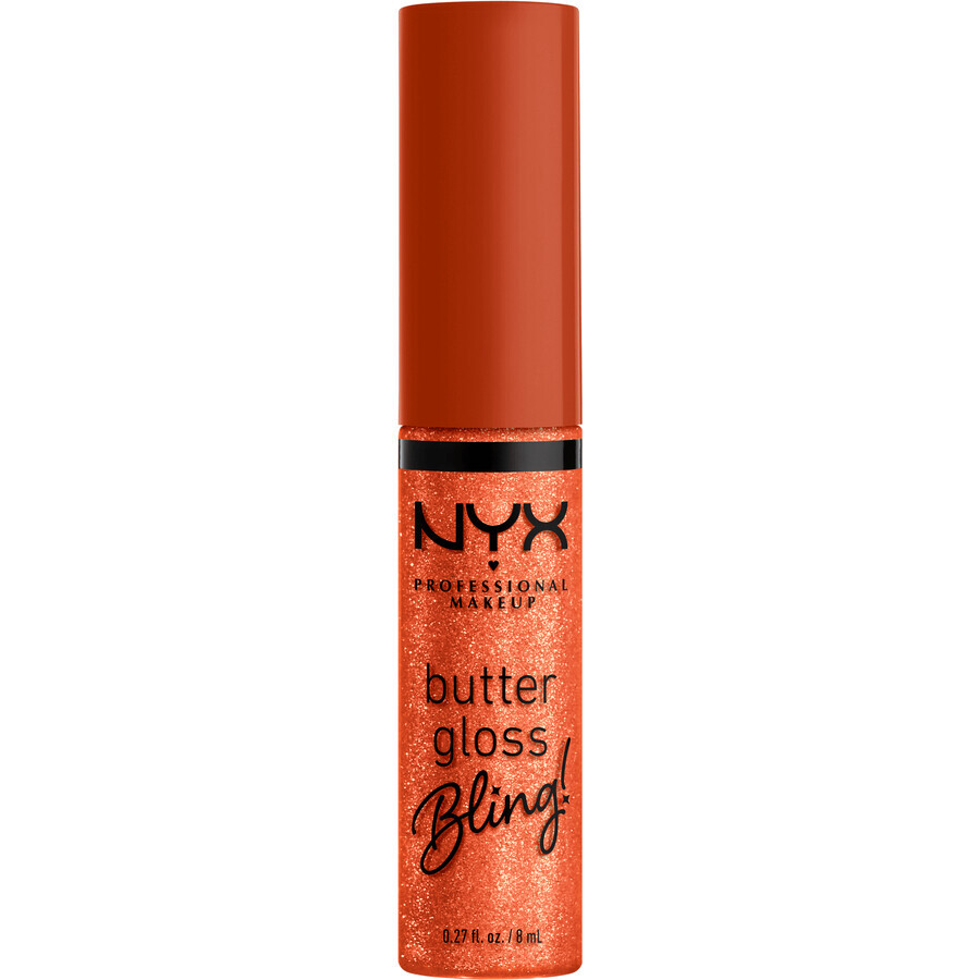 NYX Professional Makeup Butter Gloss luciu de buze bling 06 Shimmer Down