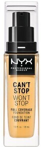 NYX Professional Makeup Can&#39;t Stop Won&#39;t Stop 24 Hour Foundation Machiaj cu acoperire ridicată - nuanța 11 Beige 30 ml