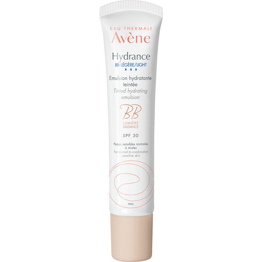 Avène Hydrance BB Emulsie hidratantă ușor colorată SPF30 40 ml