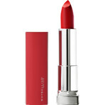 Maybelline New York Color Sensational Made For All Ruj 382 Red for Me, 3.6 g