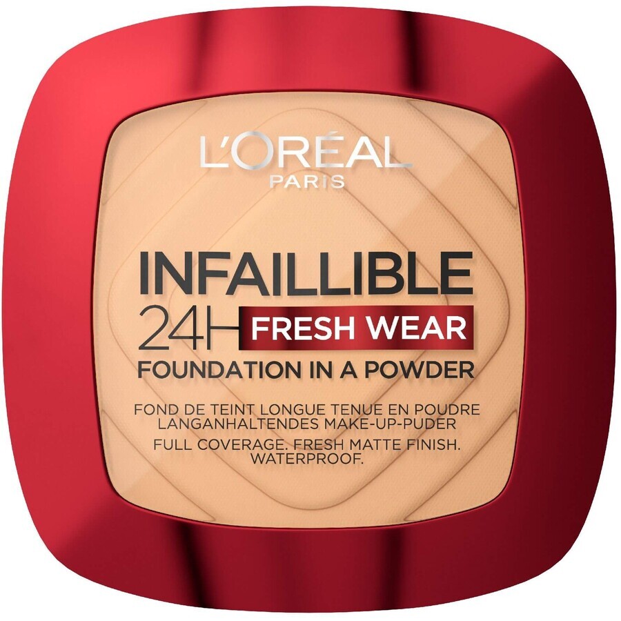 L'Oréal Paris Infaillible 24h fresh wear Foundation în pudră make up 200, 9 g