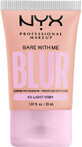 NYX Professional Makeup Bare With Me Blur Make-Up - 3 Light Ivory 30 ml