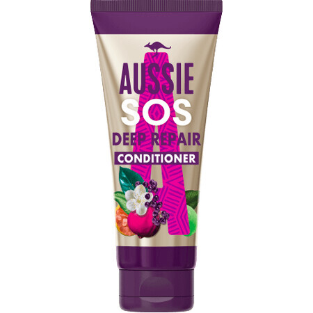 Aussie SOS Deep Repair Balsam pentru îngrijirea părului deteriorat 200 ml