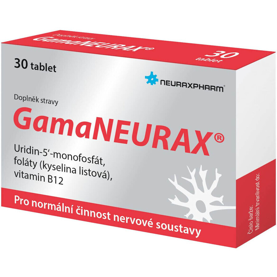 GamaNEURAX 30 comprimate