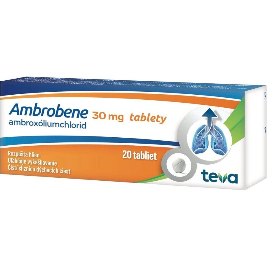 Ambrobene 30 mg 20 comprimate