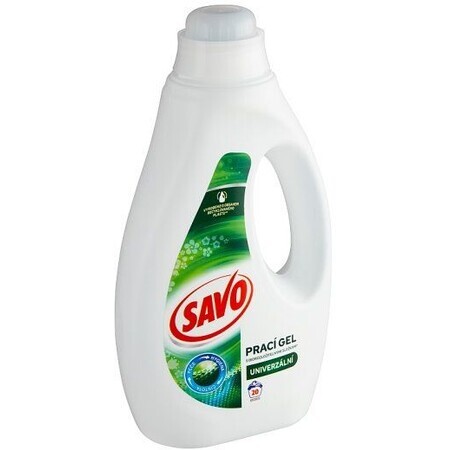 Savo Universal Waschgel 20 Waschgänge 1 Liter