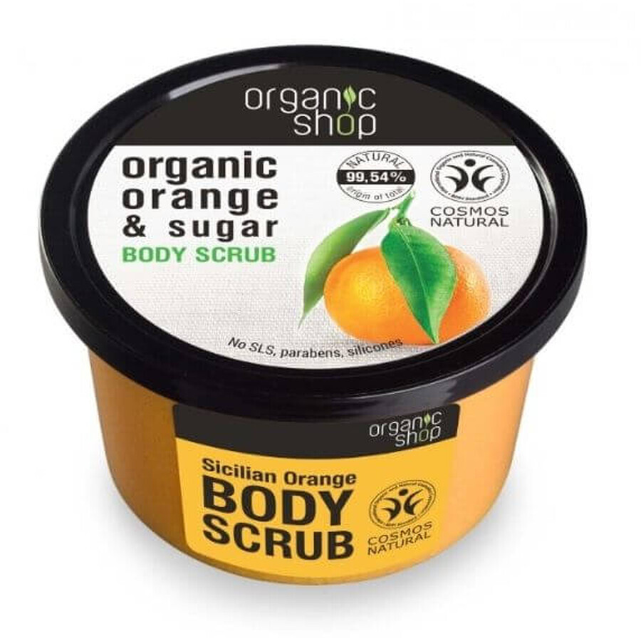 Natura Siberica Organic Shop - Sicilian Orange - Body Scrub 250 ml