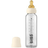 BIBS Ivory Glazen Babyfles 225 ml