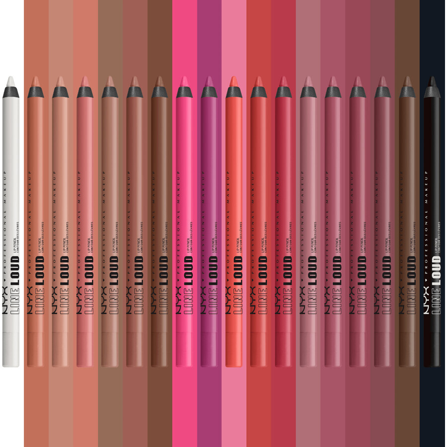 NYX Professional Makeup Line Loud Lip Pencil Creion de buze Creion de buze 34 Make a statement 1.2 g