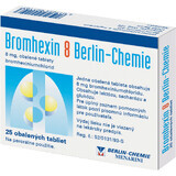 Bromhexină 8 BERLIN-CHEMIE 8 mg 25 comprimate