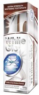 Pastă White Glo Băutorii de cafea și ceai + periuță de dinți și perie interdentară gratuite 150 g