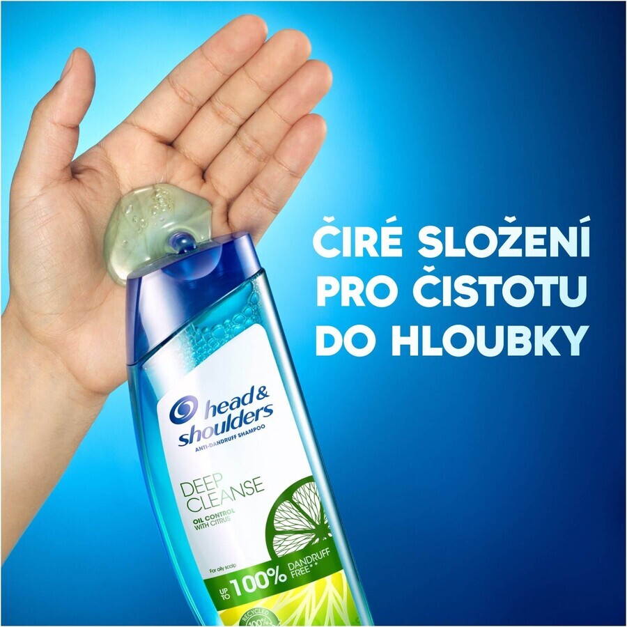 Head & Shoulders Curățare profundă Controlul uleiului 300 ml