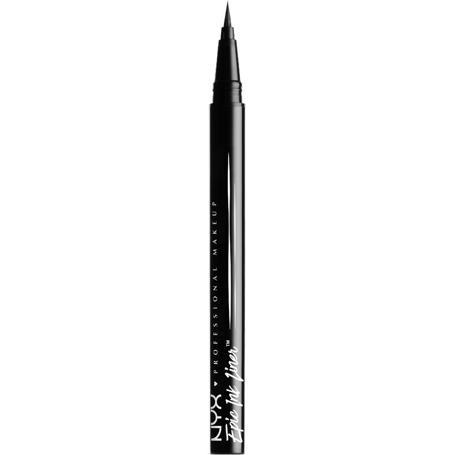 NYX Professional Makeup Epic Ink Liner - Eyeliner, 01 negru 1 ml