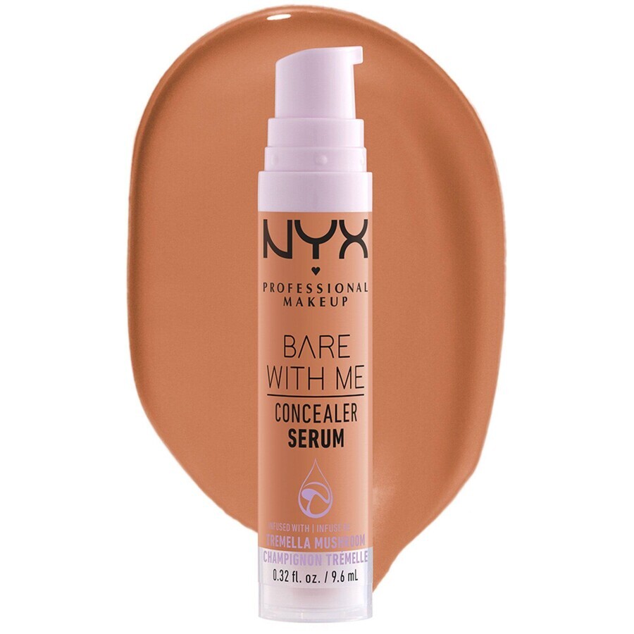 NYX Professional Makeup Bare With Me Serum & Calm Concealer 8.5 Caramel Concealer, 9.6 ml