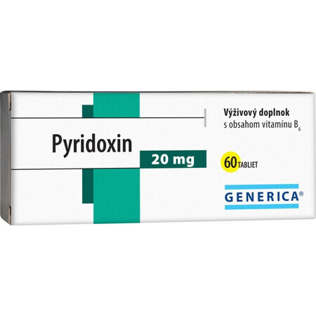 Generica PYRIDOXIN 60 comprimate