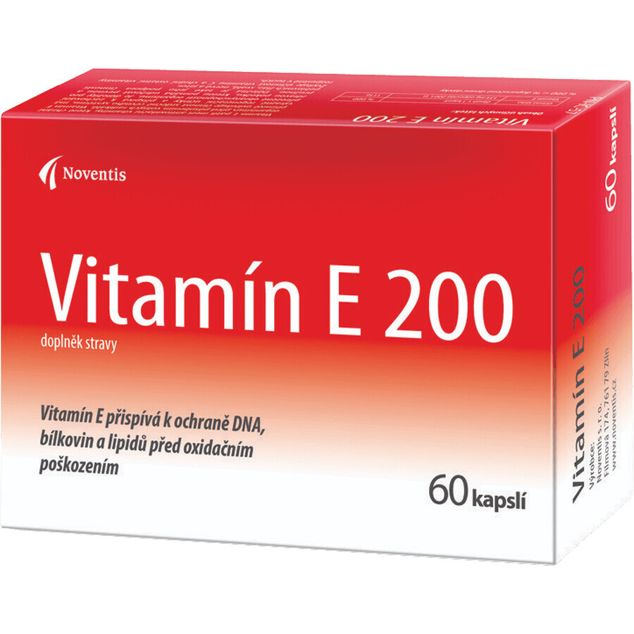 Noventis Vitamine E 200 60 gélules