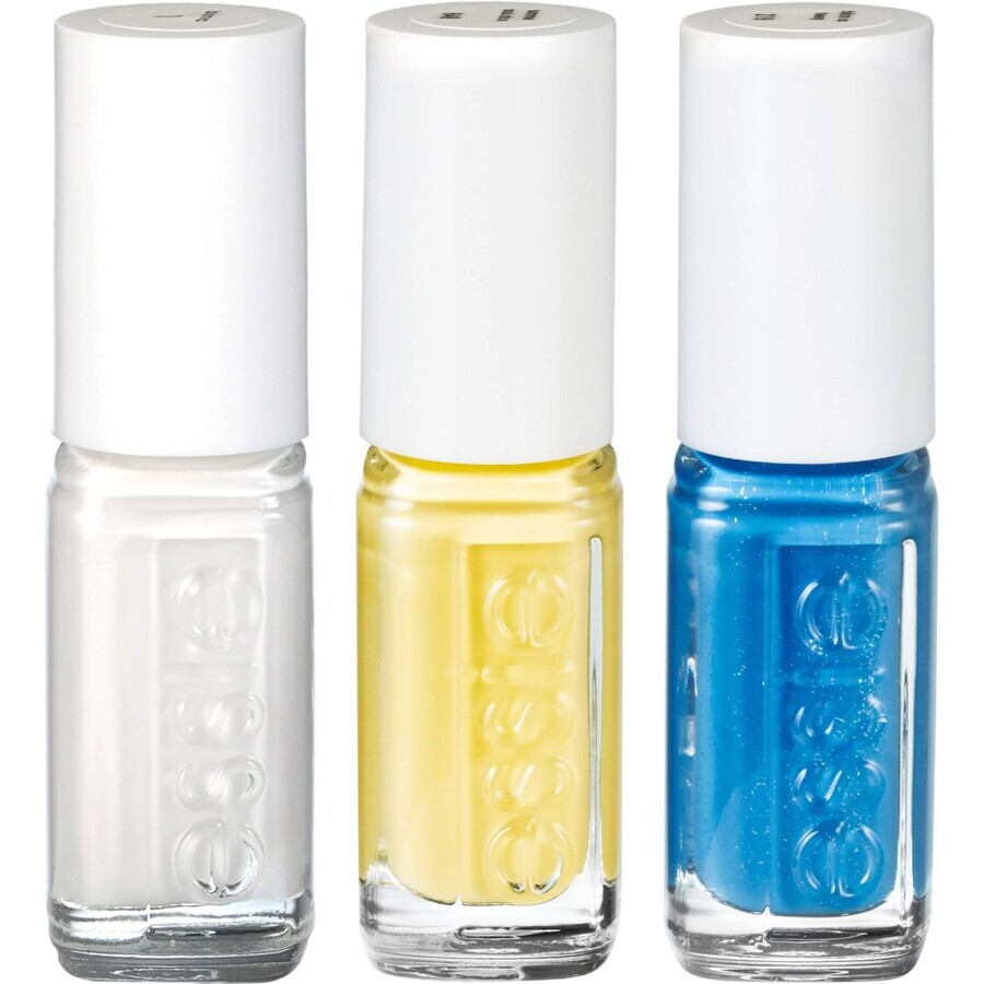 Essie Summer mini kit 1 under the sun, 3 x 5 ml