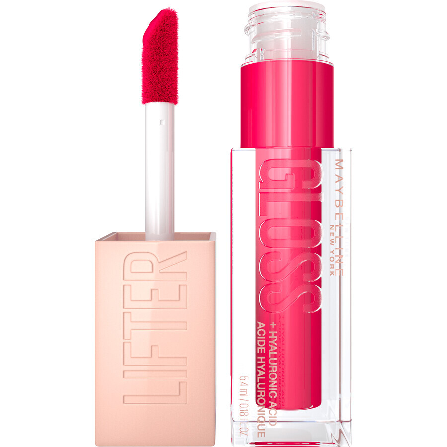 Maybelline New York Lifter Gloss 24 Bubblegum luciu de buze, 5.4 ml