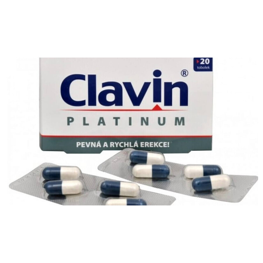 Clavin PLATINUM, 20 Kapseln, Swiss