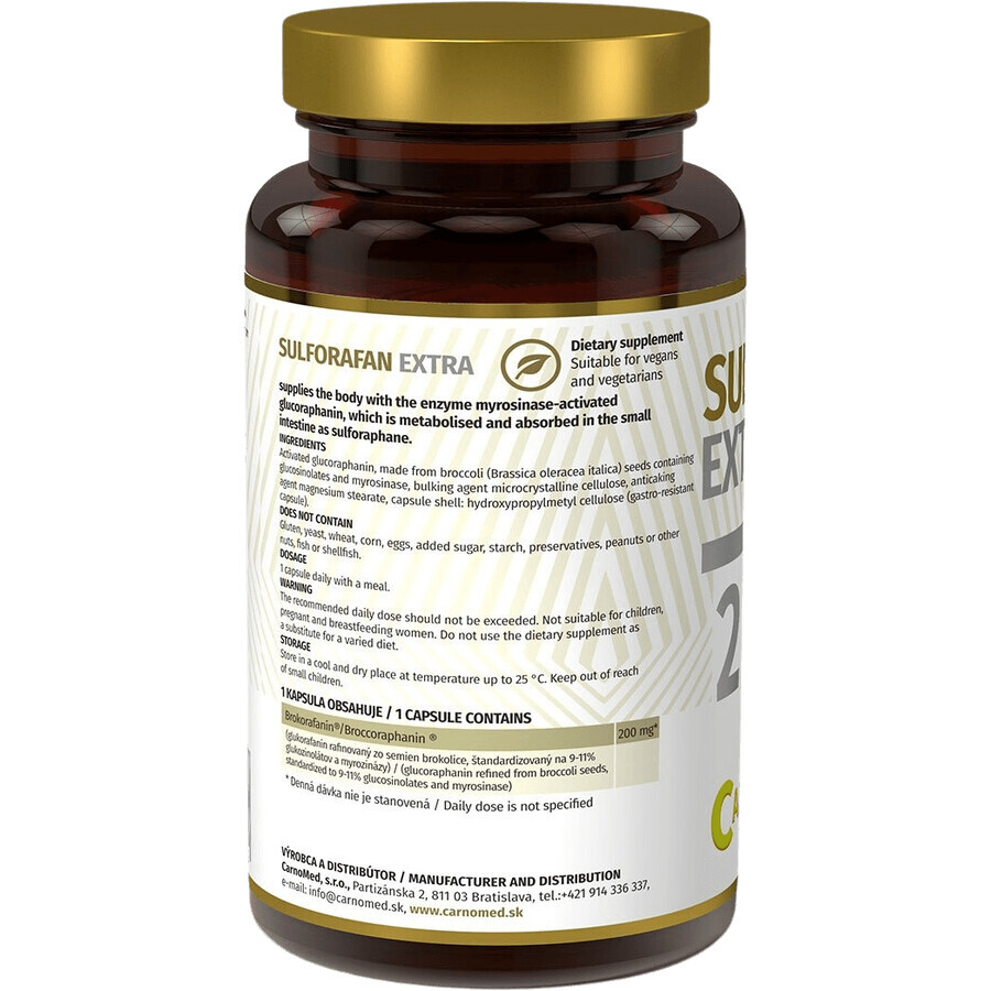 CarnoMed Sulforaphane Extra 60 gélules