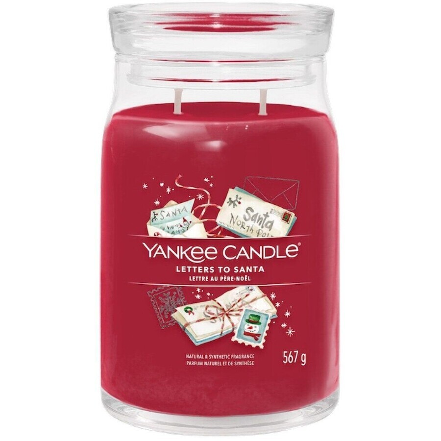 Yankee Candle lumânare parfumată Letters To Santa 567 g