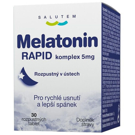 Hello Melatonine Rapid Complex 5mg 30 tabletten