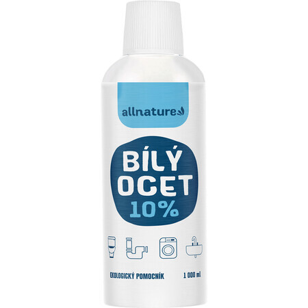 Allnature Oțet alb 10% 1000 ml