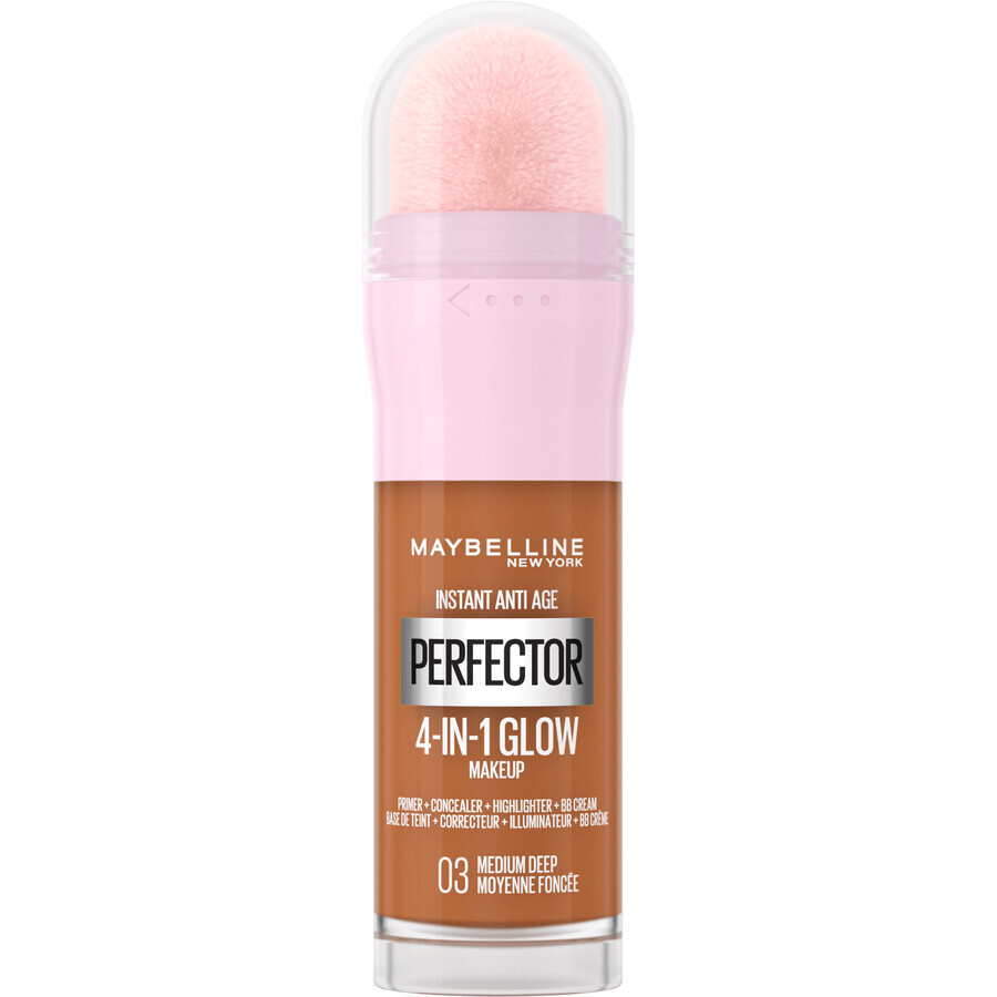 Maybelline New York Instant perfector glow 03 Medium-Deep make up 20 ml