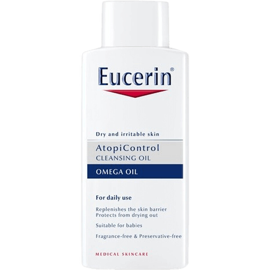 Eucerin AtopiControl Ulei de duș Piele uscată și înroșită 400 ml