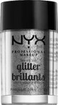 NYX Professional Makeup Face &amp; Body Glitter Glitter - Argint 2,5 g