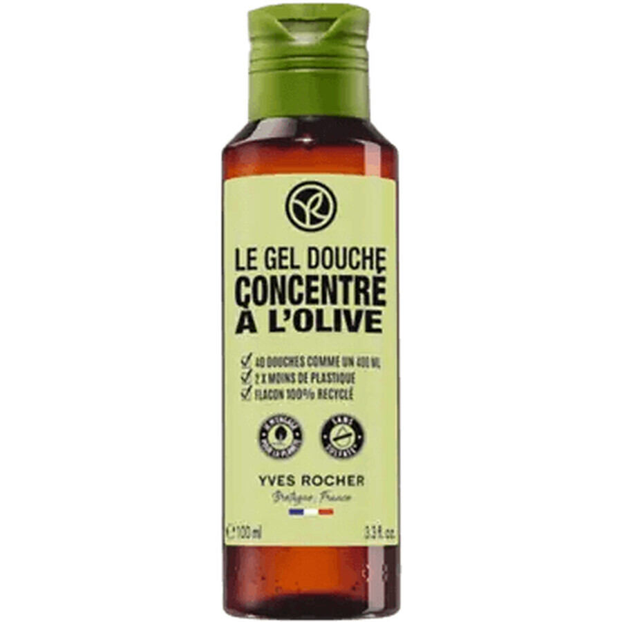 Yves Rocher Gel de duș concentrat Olive & petit grain 100 ml