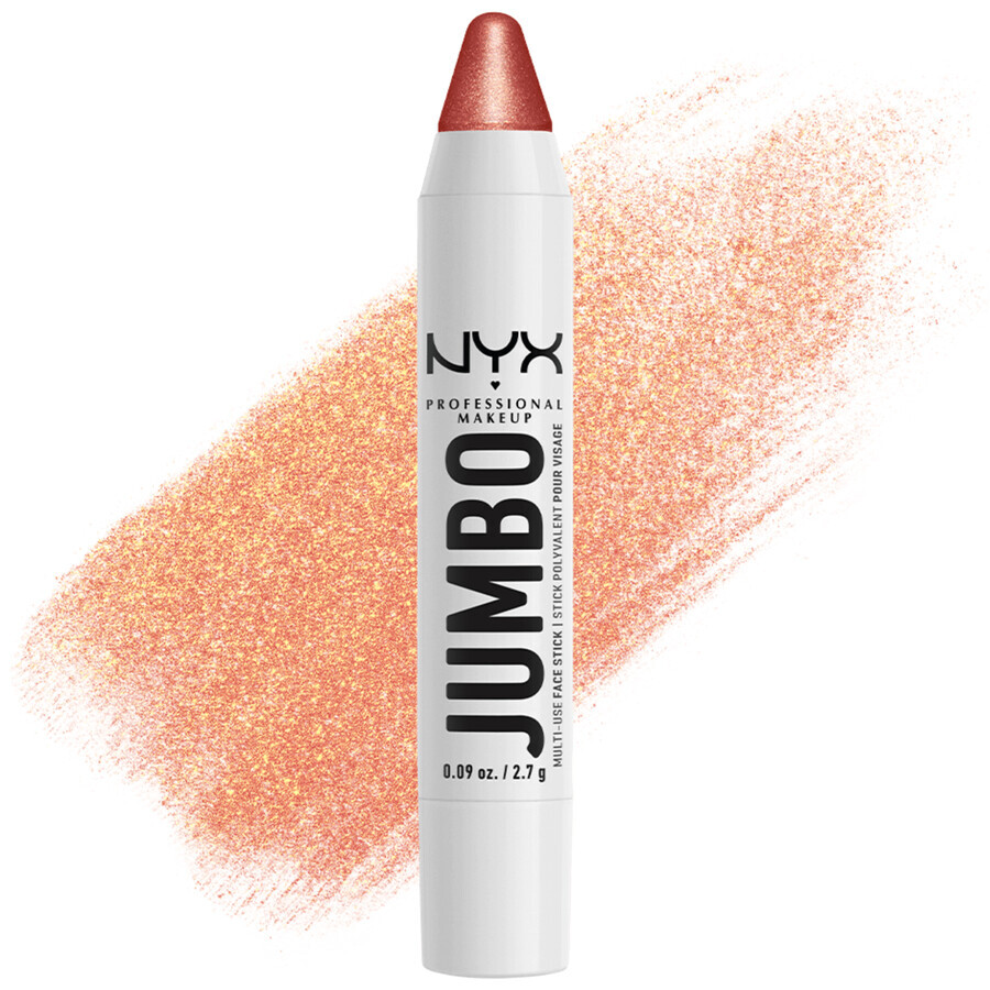 NYX Professional Makeup Jumbo Highlighter Stick 03 Lemon Merringue Liquid Highlighter, 2,7 g