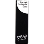 hello coco Dentifrice moussant au charbon actif 50 ml