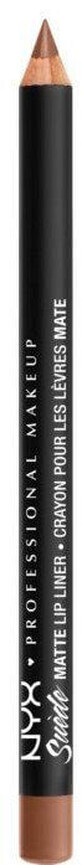 NYX Professional Makeup Suede Matte Lip Contour Pencil - Soft-Spoken 1 g