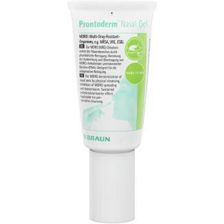 B.Braun Prontoderm Gel nazal, barieră antimicrobiană 30 ml