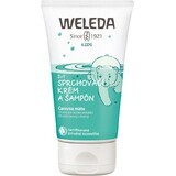 Weleda 2in1 cremă de duș și șampon Enchanted Mint 150 ml