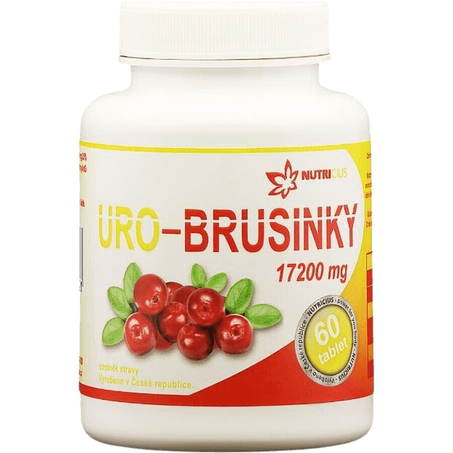 Nutricius URO Cranberry 60 comprimate