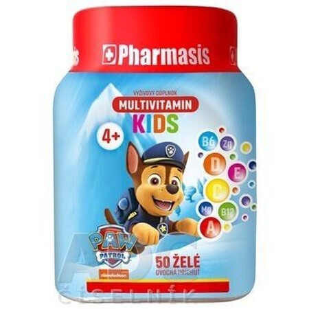 Pharmasis Multivitamin Kids Paw Patrol Paw Patrol - albastru 50 buc